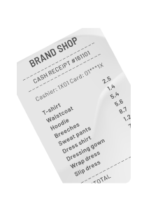 Receipt example